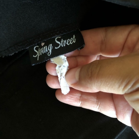 VTG 90s Spring Street Unlined Pencil Skirt XS? - Picture 7 of 7